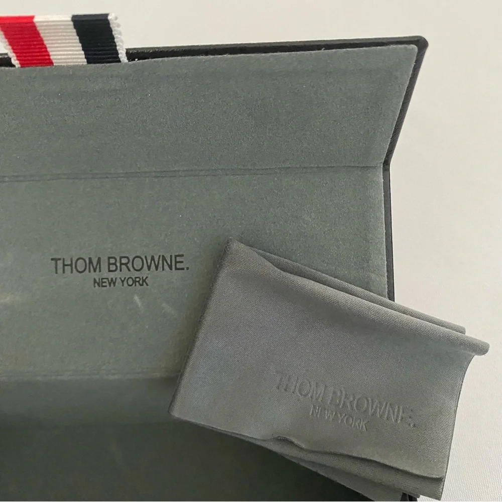 Thom Browne Womens Sunglasses 52mm Square 100% UV Protection Tortoise Luxury NWT